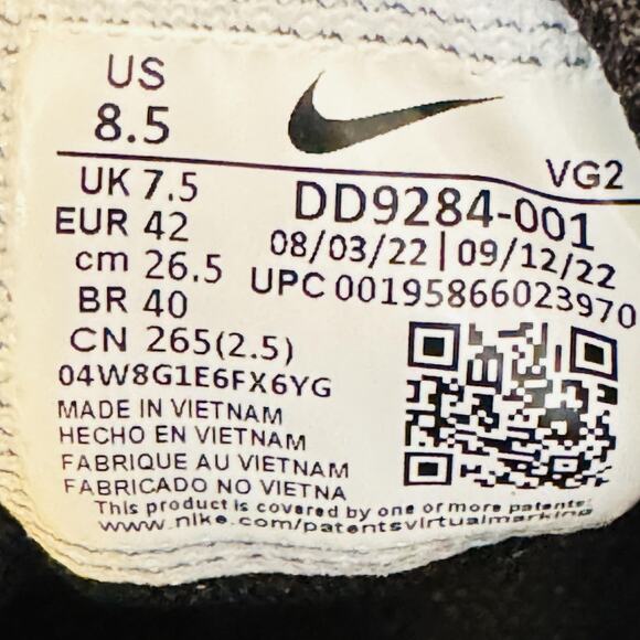 Nike Shoes Mens 8.5 Black Flex Experience Run 11 Next Nature Running Sneakers - Picture 12 of 13